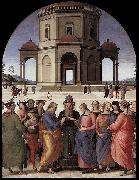 Pietro Perugino Marriage of the Virgin oil on canvas